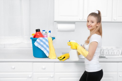 Professional oven cleaning service in a Camden home kitchen