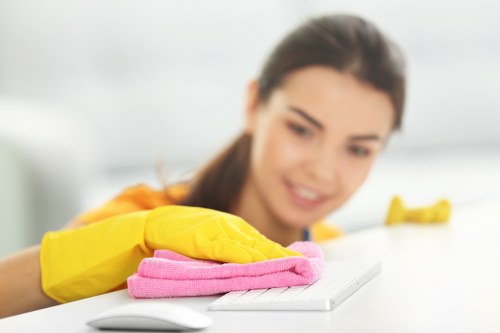 Local Camden flat receiving a thorough deep clean