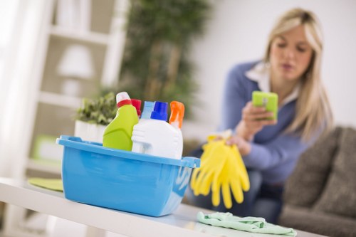 Final resolution stage of a cleaning complaint